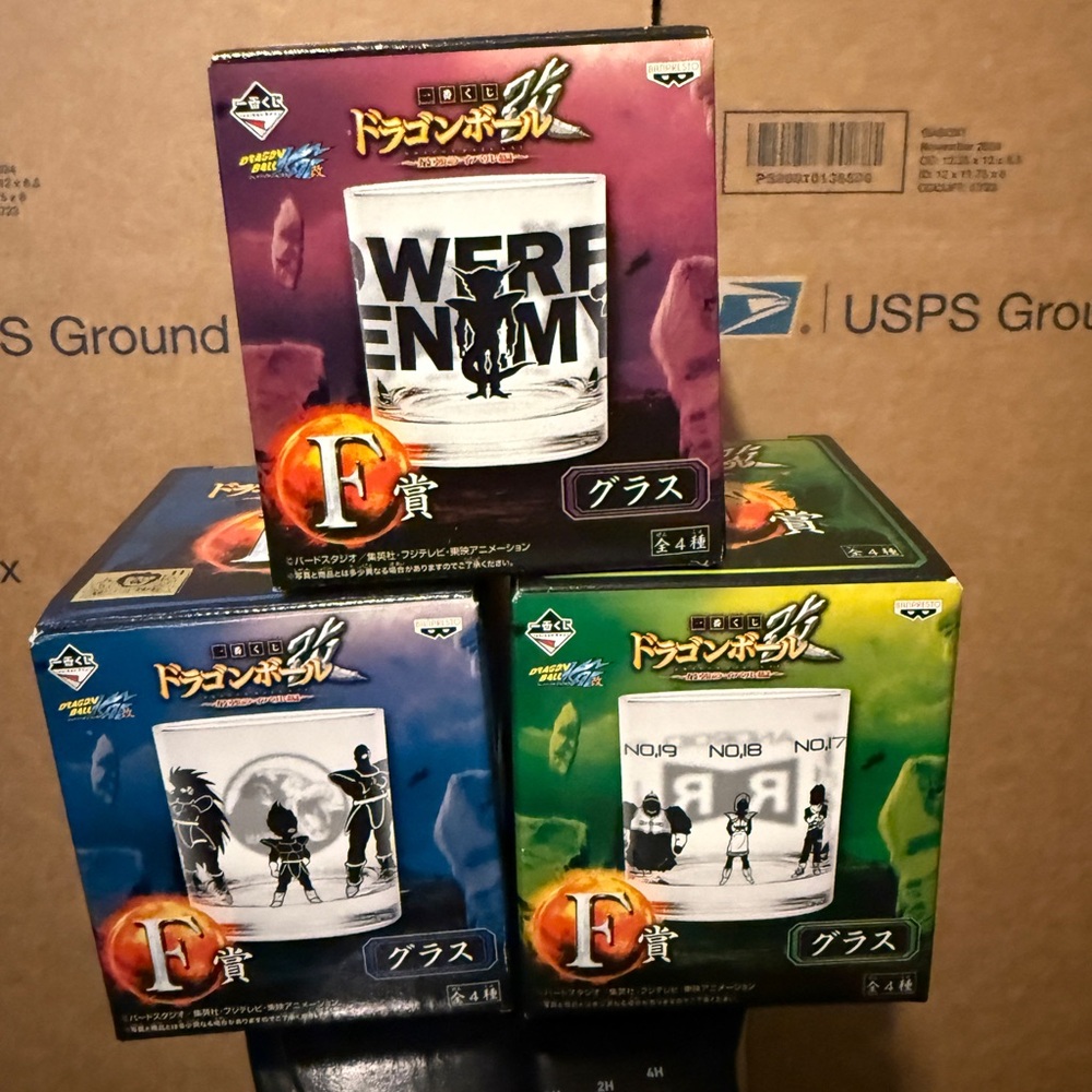 Dragon Ball Z Character Glass cups